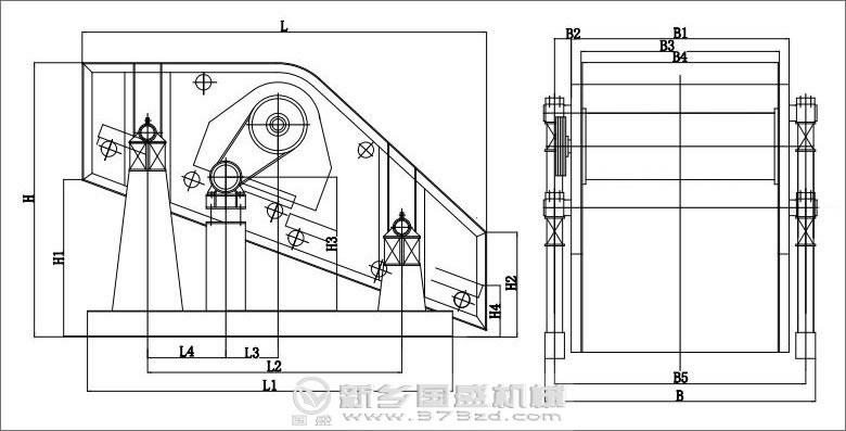 YA型圆振动筛适用范围 YA型圆振动筛适用范围